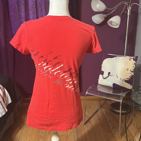 Volcom tee, sz M, red - Picture 4 of 5